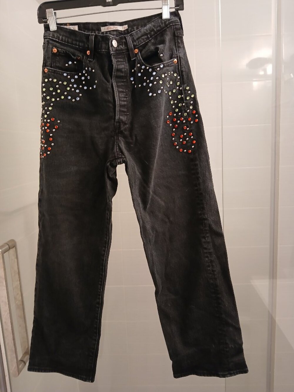 Levi’s Ribcut Straight Embellished Jean